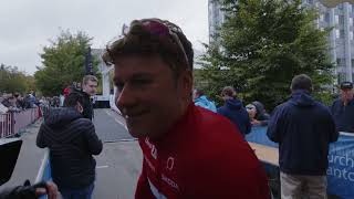 Jonas Abrahamsen  Interview at the start  World Championships Road Race Zürich 2024 [upl. by Edroi839]