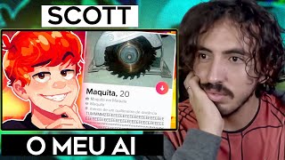 OS PERFIS MAIS MALUCOS DO TINDER  Scottonauta  Leozin REACT [upl. by Server]