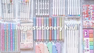 Huge back to school stationery haul 2023🐻 w stationery pal  aesthetic school supplies [upl. by Joed]