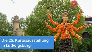 Die 25 Kürbisausstellung in Ludwigsburg  STUGGITV [upl. by Reerg]