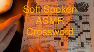 Can I Conquer the Fearless Flyer Crossword A Chill Soft Spoken ASMR Trader Joes Puzzle Challenge [upl. by Ahtar]