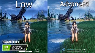 cara menggunakan Game filter  color filter nvidia experience di Wuthering wave jadi lebih berwarna [upl. by Nnyrb325]