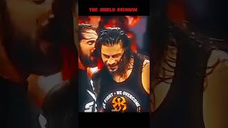 The Shield Reunion amp Save Dean Ambrose theshield romanreigns jonmoxley sethrollins wweshorts [upl. by Ytissac]