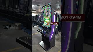 43 inch Houston Curved Gaming Arcade Machines Slot Gaming Cabinet Game Machines For Sale [upl. by Anin]