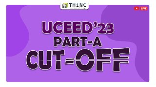 UCEED 2023 CUT OFF  QUALIFYING MARKSCUTOFF 2023  UCEED EXAM 2023 [upl. by Anaujik]