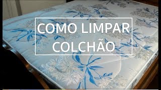 COMO LIMPAR COLCHÃO E TIRAR CHEIRO DE XIXI DE SUOR E MANCHAS [upl. by Suiramaj]