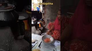 Chitoi pitha recipe  kivabe banay  chitoipitha street food shorts [upl. by Atsyrhc]