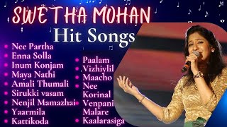 Swetha Mohan Tamil Hits Swetha Mohan Tamil Songs All Time FavouriteAudio Jukebox  Innisai Tamizh [upl. by Mcmahon]