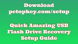 How To Download and Install Amazing USB Flash Drive Recovery Manual [upl. by Martella]