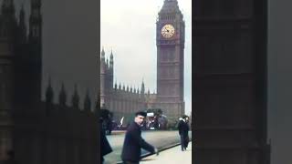 1896 Restored Footage of Westminster Bridge in London EnglandWestminsterBridge1896 [upl. by Dnalkrik]