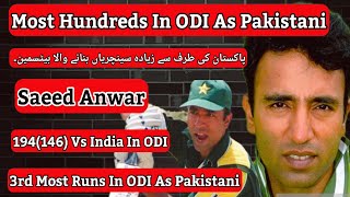 Saeed Anwar BattingSaeed Anwar Biography and CareerSaeed Anwar 194 Vs India In ODI saeedanwar [upl. by Barbur994]