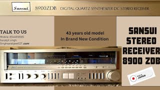 Sansui stereo amplifier Receiver🔥🫎 sansui amplifier [upl. by Simone310]