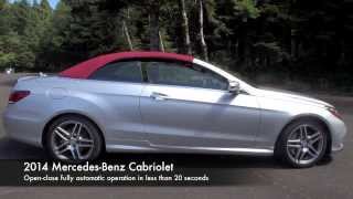 2014 MercedesBenz Cabriolet automatic roof operation [upl. by Yllil]