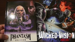 PHANTASM 4 OBLIVION Wicked Vision Media BluRayDVD Mediabook TallMan [upl. by Aicerg]