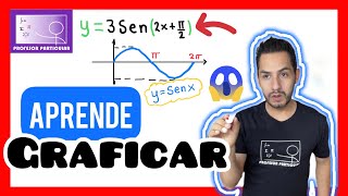 ✅GRÁFICAS de Funciones TRIGONOMÉTRICAS 𝙋𝙖𝙨𝙤 𝙖 𝙋𝙖𝙨𝙤 😎​🫵​💯​ TRIGONOMETRÍA [upl. by Ttayw]