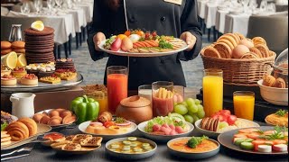 Breakfast Buffet Hyatt Regency Kathmandu [upl. by Chelsie539]