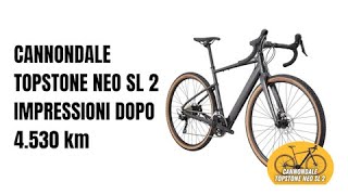 considerazioni Cannondale Topstone neo sl2 [upl. by Nwahsad918]