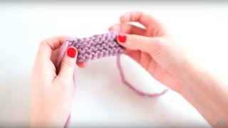 Knitting 101 How to Bind Off [upl. by Abshier184]