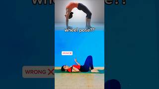 How to Do Wheel Pose and Why You Should Try It shorts [upl. by Anisah]