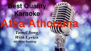 Atha Athorama Tamil Song Karaoke With Sinhala Lyrics sinhalakaraoke sinhalakaroke shinhalasong [upl. by Neenwahs]