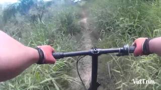 Tern folding bike on gravel trail [upl. by Candis]