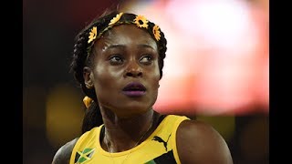 Elaine Thompson DESTROYS womens 100m  Jamaica senior trials 2017  Nuffin Long Athletics [upl. by Aniar]