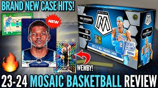 THE NEW MOSAIC IS FINALLY HERE BIG CHANGES 😮🔥 202324 Panini Mosaic Basketball FOTL Hobby Boxes [upl. by Rebliw]