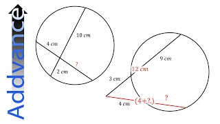 Circle Theorems Intersecting Chords  IGCSE Maths  Addvance Maths 😊➕ [upl. by Proud]