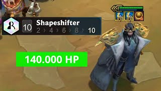 World Record 140000 HP Swain ⭐⭐⭐ 10 Shapeshifter  TFT SET 12 [upl. by Loggins]