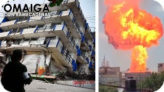 INCREIBLE RECOPILACION DE VIDEOS DEL TERREMOTO EN MEXICO 19 DE SEPTIEMBRE 2017  ASI SE VIVIO [upl. by Eugenia]