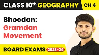 Class 10 Geography Chapter 4  Bhoodan Gramdan Movement  Agriculture 202324 [upl. by Ojyma]