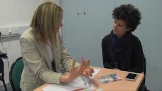 ESOL Skills for Life QCF Entry Level 1  interview sample video No3 [upl. by Auqinimod]