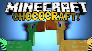 Chococraft  EL MEJOR MOD DE CHOCOBOS VOLADORES  MINECRAFT REVIEW 1201 [upl. by Wincer]