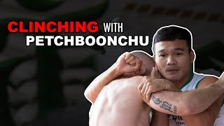 3 LETHAL Muay Thai Clinch Techniques Elbows and Sweeps  Petchboonchu Clinch Seminar [upl. by Head]