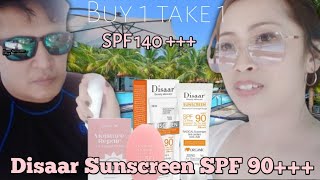 DIY Honestly Review  Disaar Sunscreen SPF 90 PA [upl. by Delfeena]