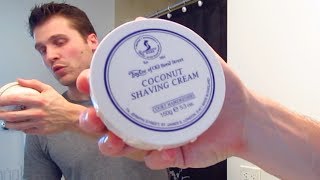 Taylor of Old Bond Street Shaving Cream  Shave Review [upl. by Mobley]