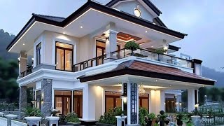 40 House Front  house design ideas  small house front elevation design  house plan front [upl. by Arerrac23]