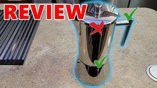 Easyworkz Diego Stovetop Espresso Maker Review [upl. by Postman]