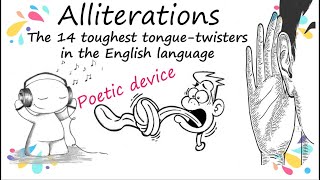 Alliteration  Tongue twisters [upl. by Woodberry]