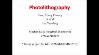 Photolithography How it works [upl. by Elleynod669]