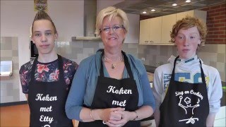 Samen Koken op CSG Liudger Waskemeer Apfelstrudel [upl. by Adimra]