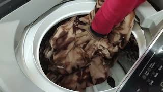 HOW TO WASH HEAVY BLANKETS IN WASHING MACHINE DRY CLEAN HEAVY CLOTHES BLANKETS IN AUTOMATIC WASHING [upl. by Alicea775]