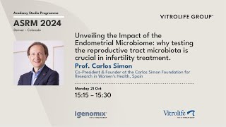 ASRM 2024 Unveiling the Impact of the Endometrial Microbiome [upl. by Bleier8]