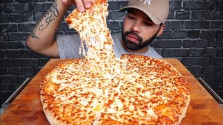 ASMR NO TALKING 12X CHEESE PIZZA [upl. by Adigirb]