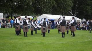 Cullybackey Grade 4a Pipe Band All Ireland 2017 [upl. by Alesiram]