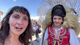 Kukeri Fertility Pegan Ceremony of Bulgaria Folk Phallic symbols for abundance Tsetsi цеци жельомир [upl. by Stoughton]