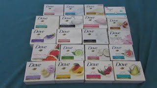 Dove Bar Soap Collections And Review In A Sentence ASMR [upl. by Alfi]