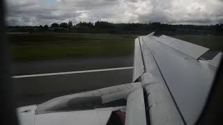 SmartLynx A320 landing at Stockholm Arlanda YLLCT [upl. by Emersen258]