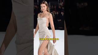 Runaway model model fashion runway catwalk versace gigihadid trending bellahadid foryoufyp [upl. by Aesoh]