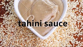 Tahini Sauce Shawarma Pizza Easy Homemade Tahini Sauce Recipe [upl. by Goldy]